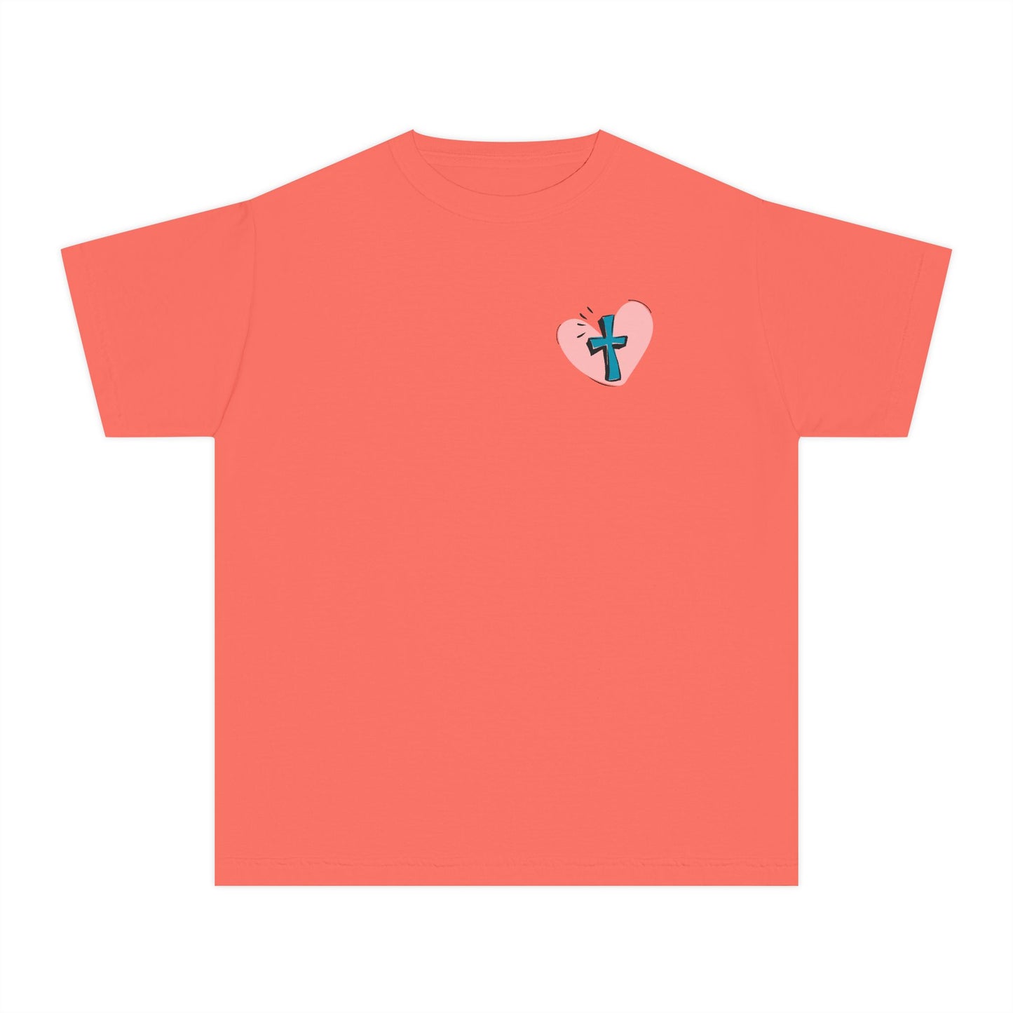 Jesus & Pickles Youth Midweight Tee, Fun Kids T-Shirt, Trendy Graphic Tee, Gift for Young Ones, Birthday, Holiday Apparel