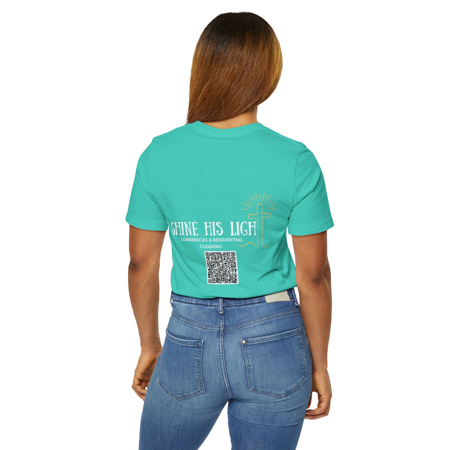 Shine His Light Unisex Jersey T-Shirt