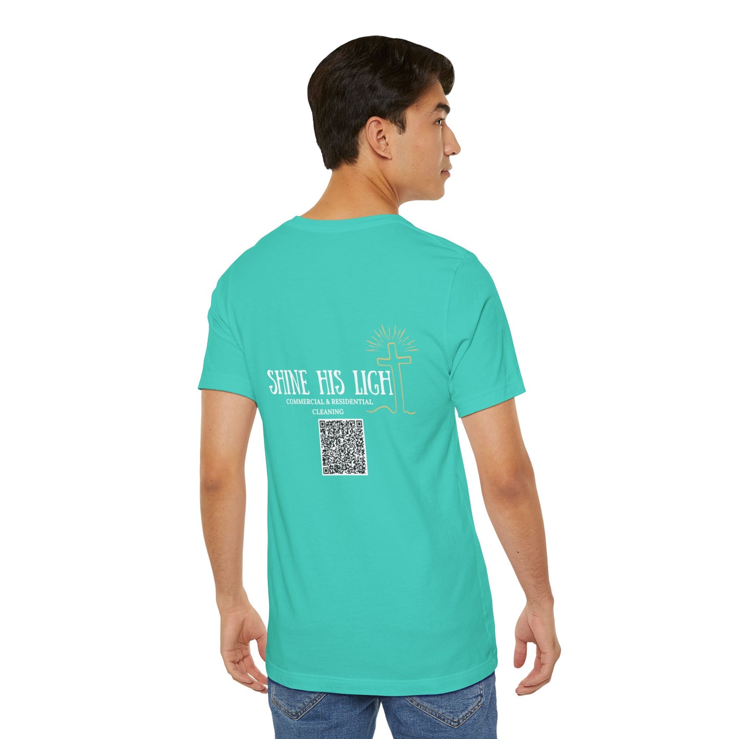 Shine His Light Unisex Jersey T-Shirt