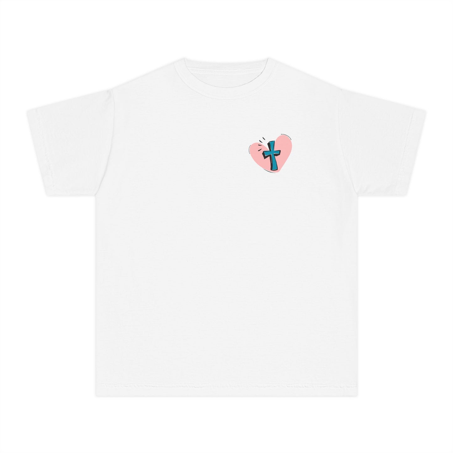 Jesus & Pickles Youth Midweight Tee, Fun Kids T-Shirt, Trendy Graphic Tee, Gift for Young Ones, Birthday, Holiday Apparel