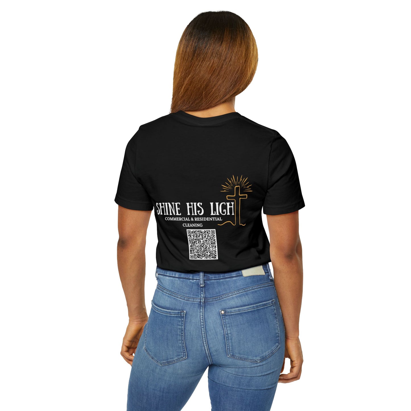 Shine His Light Unisex Jersey T-Shirt