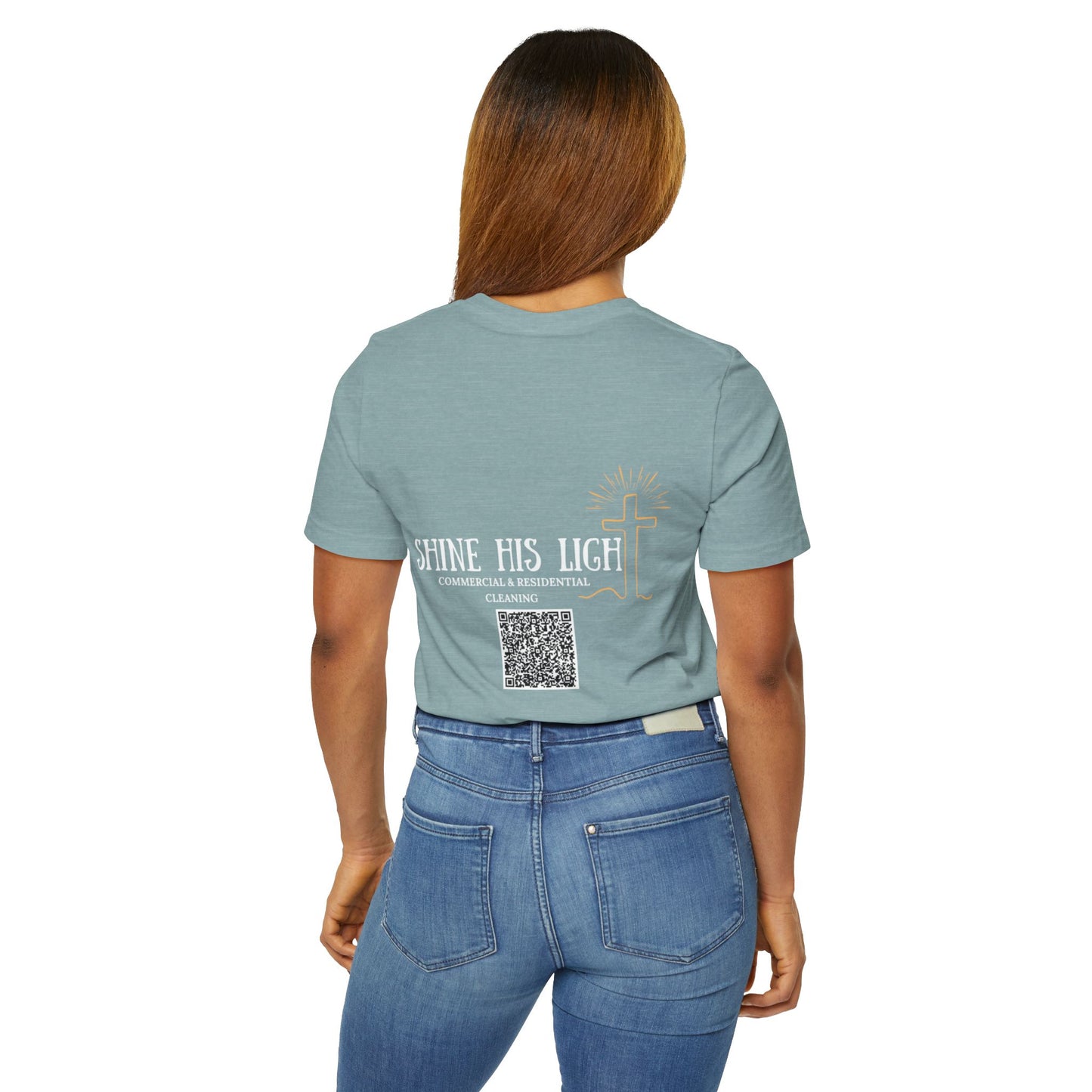 Shine His Light Unisex Jersey T-Shirt