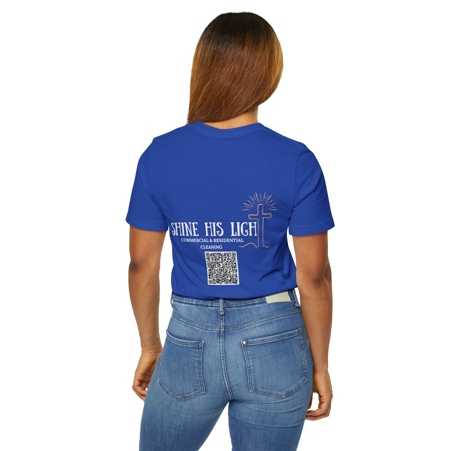 Shine His Light Unisex Jersey T-Shirt