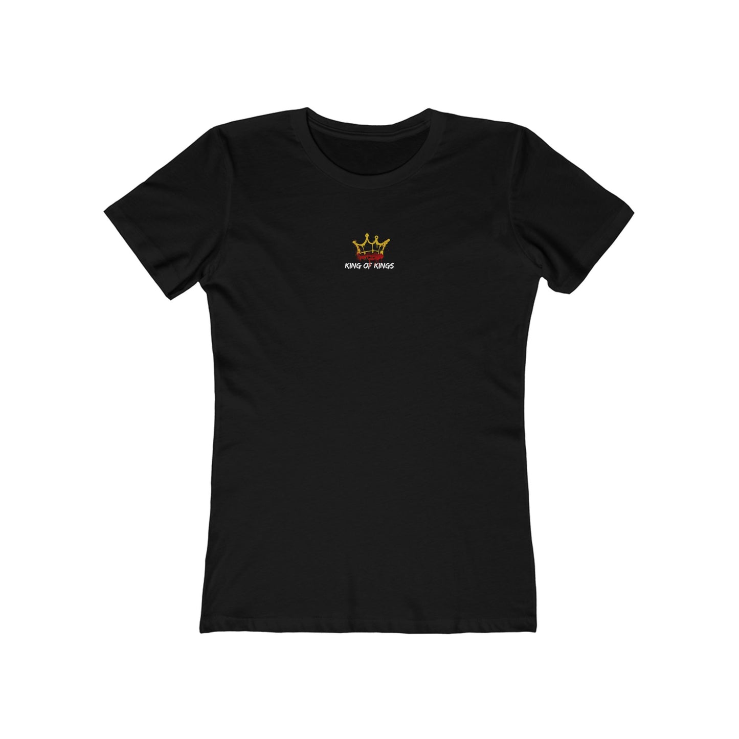 King of Kings Stylish Graphic Tee, Casual Women's T-Shirt, Faith-Based Apparel, Perfect Gift for Believers, Comfortable Everyday Wear