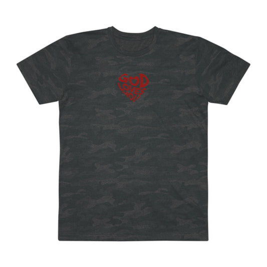 Men's Faith-Inspired Graphic Tee - God Love, Inspirational Shirt, Religious Apparel, Christian Gift, Casual Wear