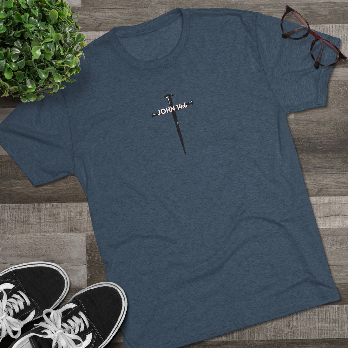 I AM the way, the truth, and the life. No one can come to the Father except through me - JESUS.         Christian Graphic Tee, Faith-Based Shirt, Religious Apparel, Inspirational T-Shirt, Gospel Message Shirt