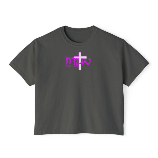 Made 2 WORSHP Isaiah 43:21 Women's Boxy Tee